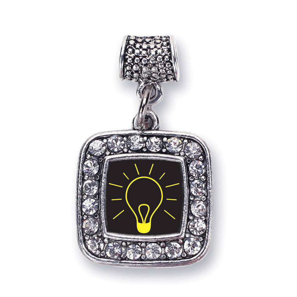 Bright Idea Square Charm