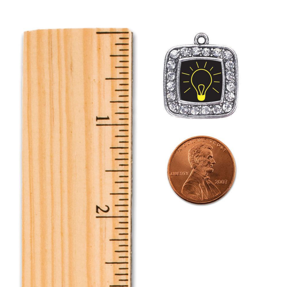 Bright Idea Square Charm