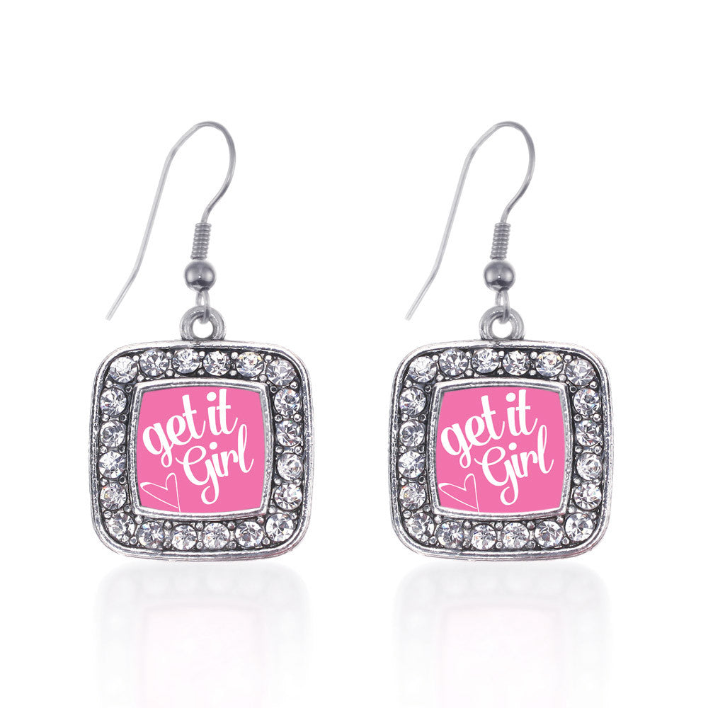 Get It Girl Square Charm