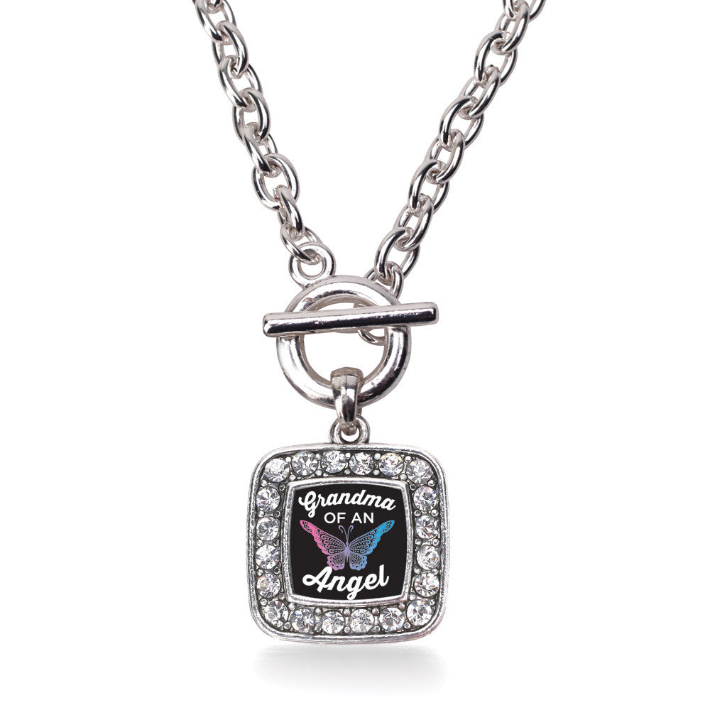Grandma Of An Angel Square Charm