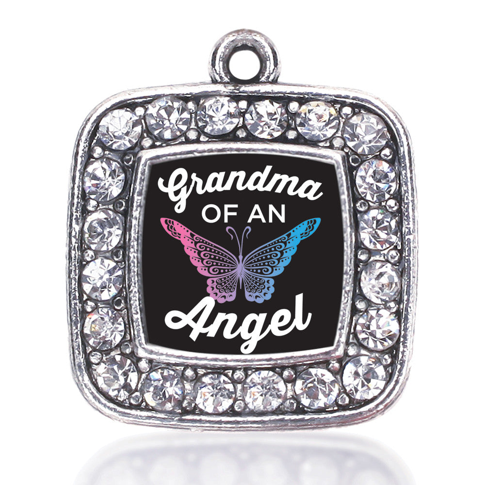 Grandma Of An Angel Square Charm
