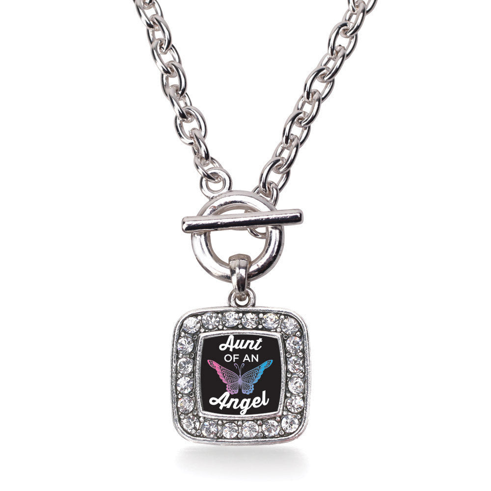 Aunt Of An Angel Square Charm