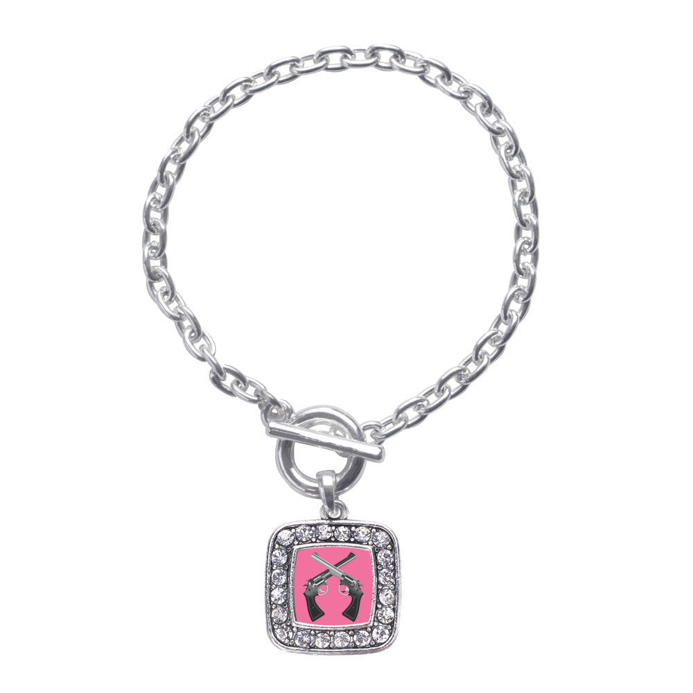 Girls N' Guns Square Charm