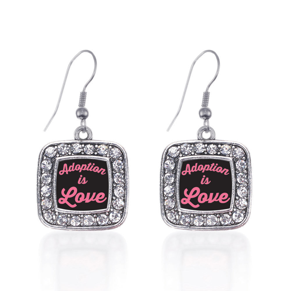 Adoption Is Love Square Charm