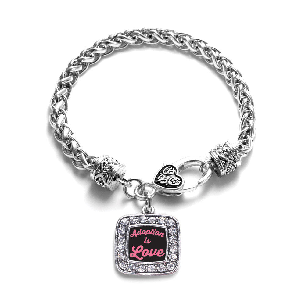 Adoption Is Love Square Charm