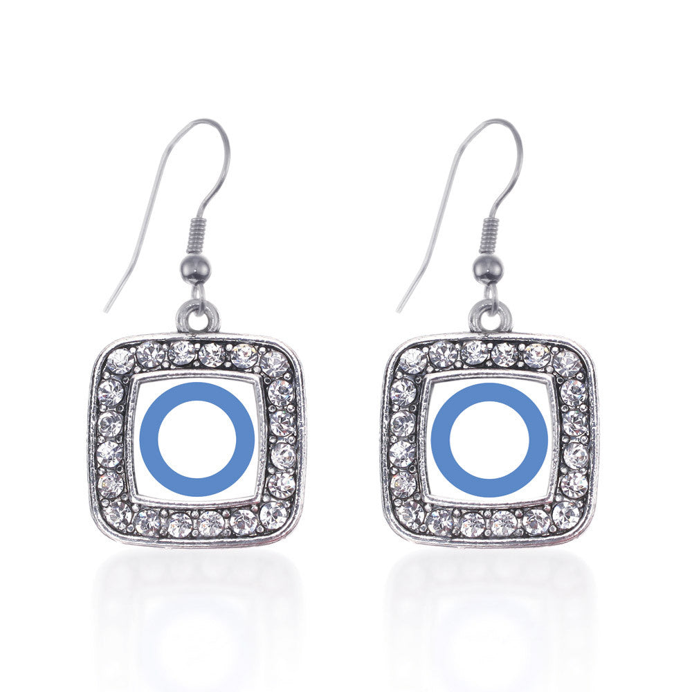 Diabetes Blue Symbol Square Charm
