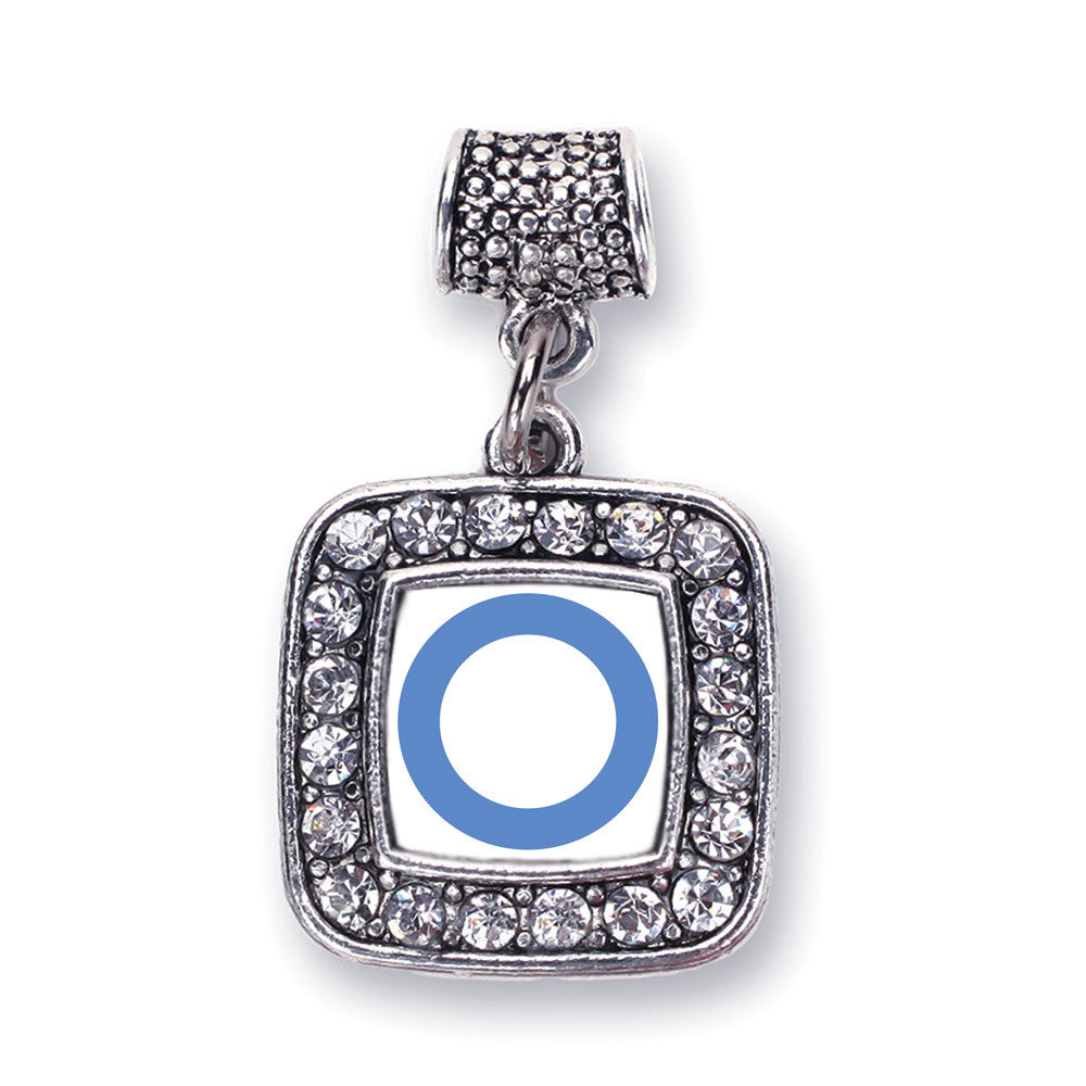 Diabetes Blue Symbol Square Charm