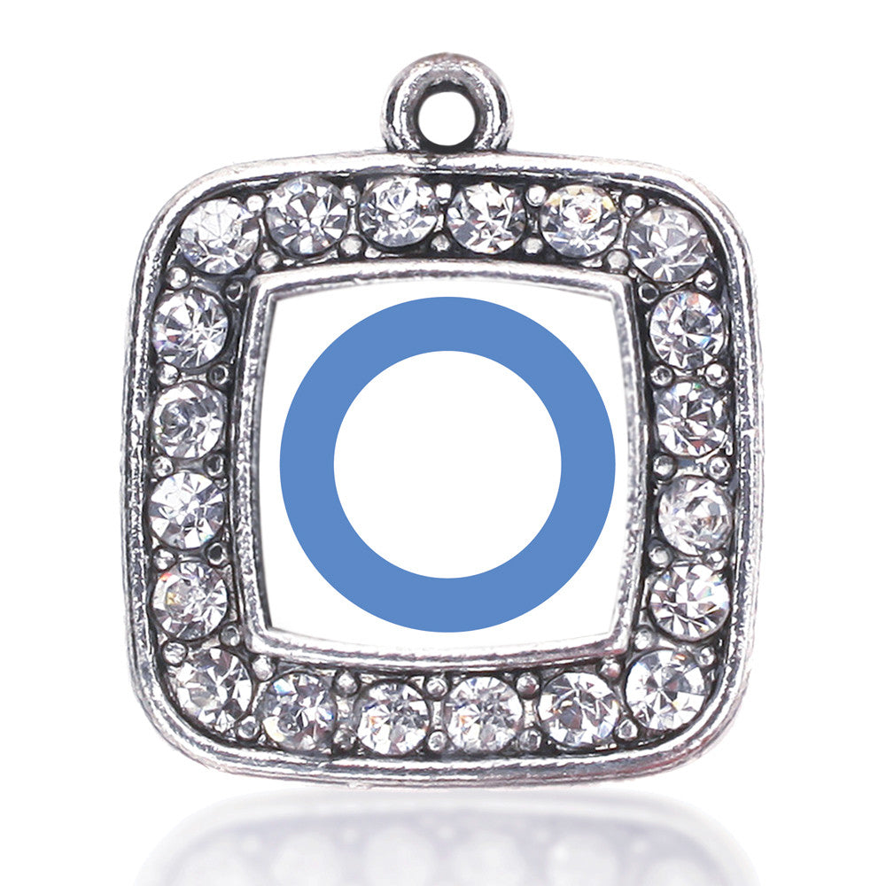 Diabetes Blue Symbol Square Charm