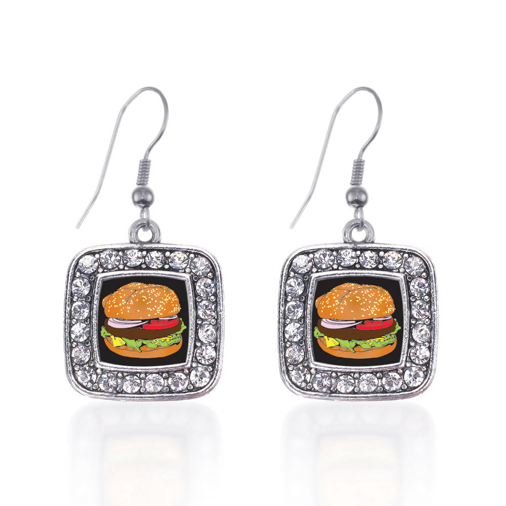 Cheeseburger Square Charm