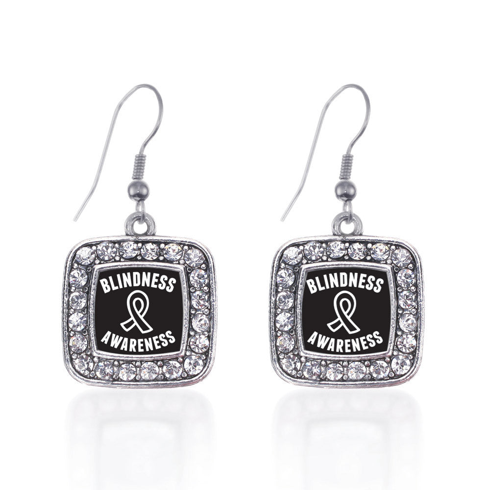 Blindness Awareness Square Charm