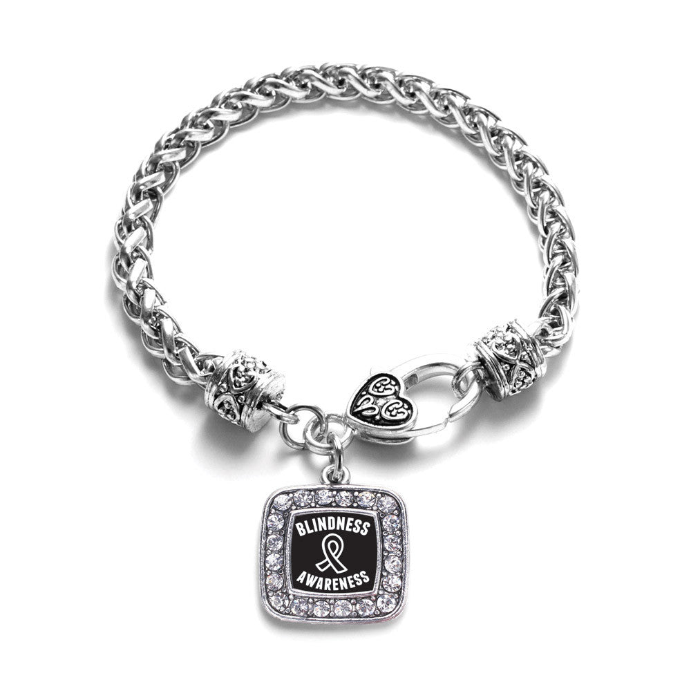 Blindness Awareness Square Charm