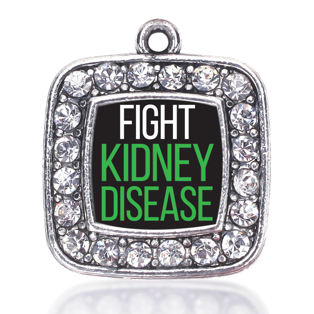 Fight Kidney Disease Square Charm