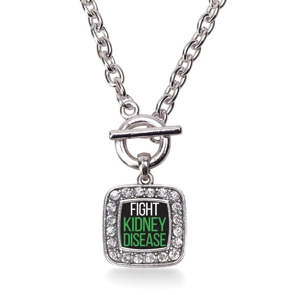 Fight Kidney Disease Square Charm