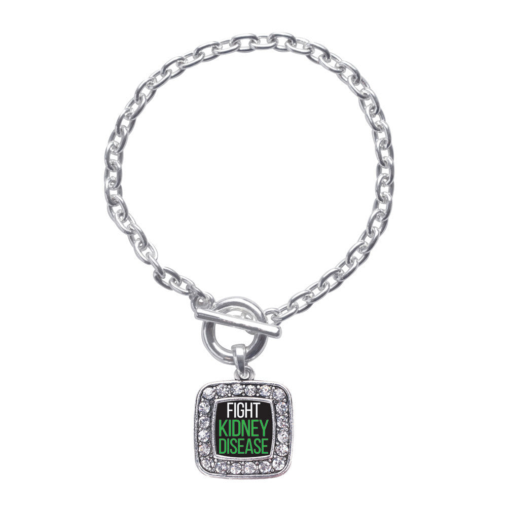 Fight Kidney Disease Square Charm