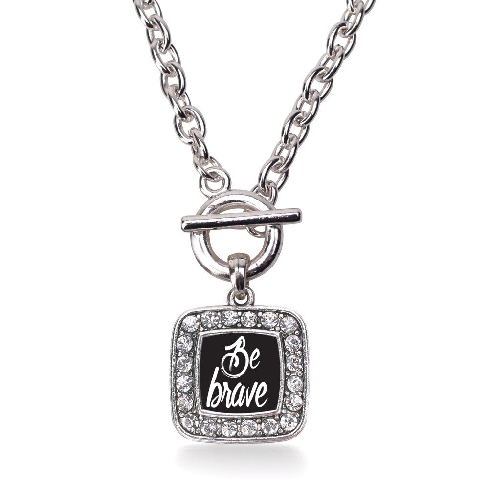 Be Brave Square Charm