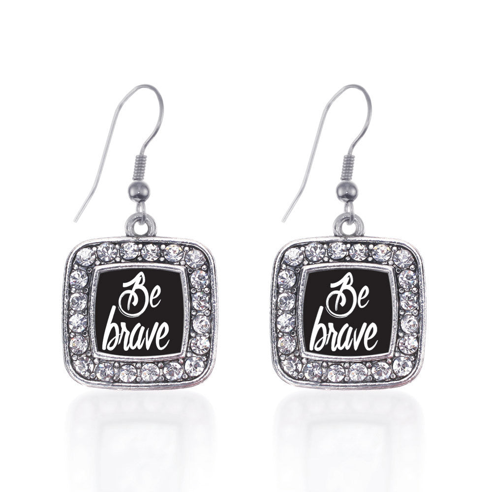 Be Brave Square Charm