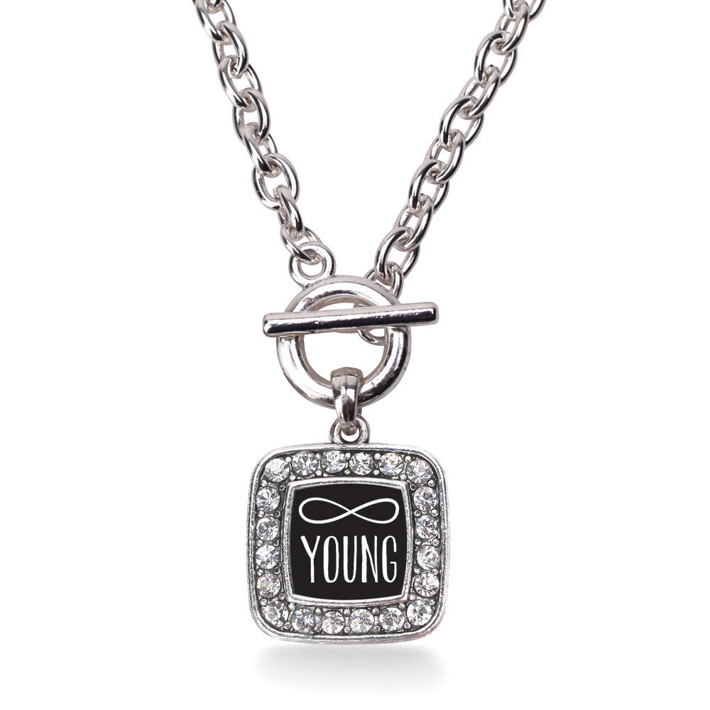 Forever Young Square Charm