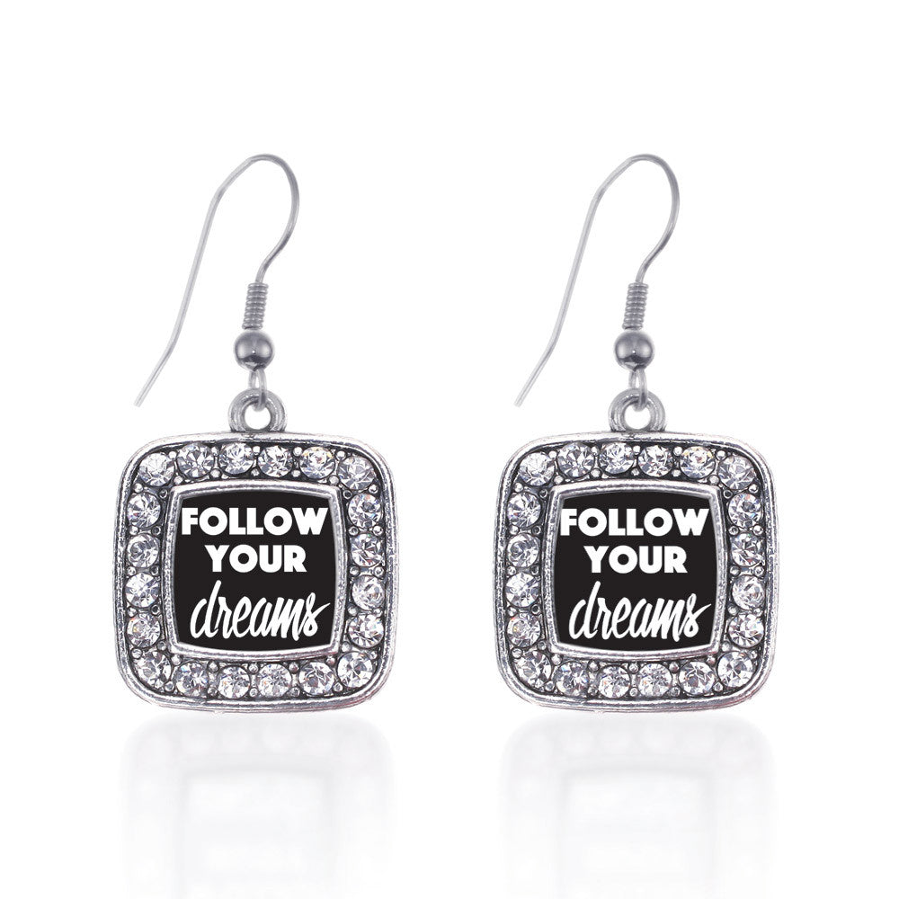 Follow Your Dreams Square Charm