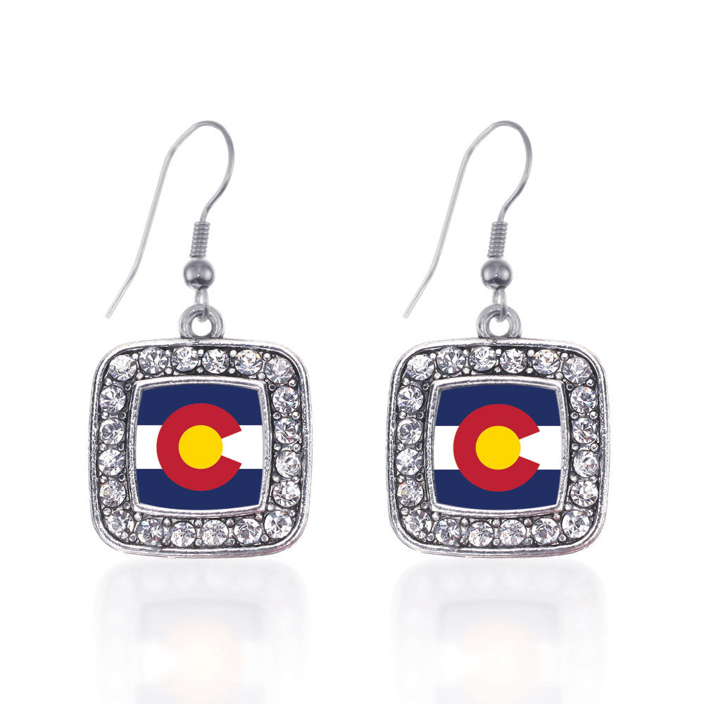 Colorado Flag Square Charm