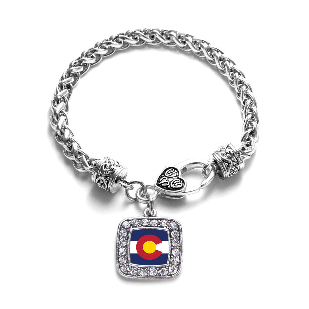 Colorado Flag Square Charm