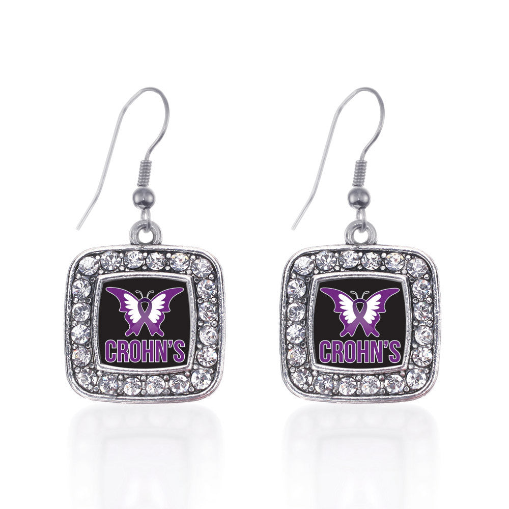 Crohn's Disease Square Charm