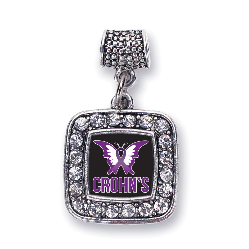 Crohn's Disease Square Charm