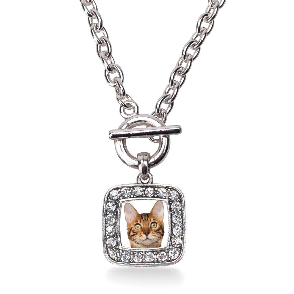Bengal Cat Square Charm