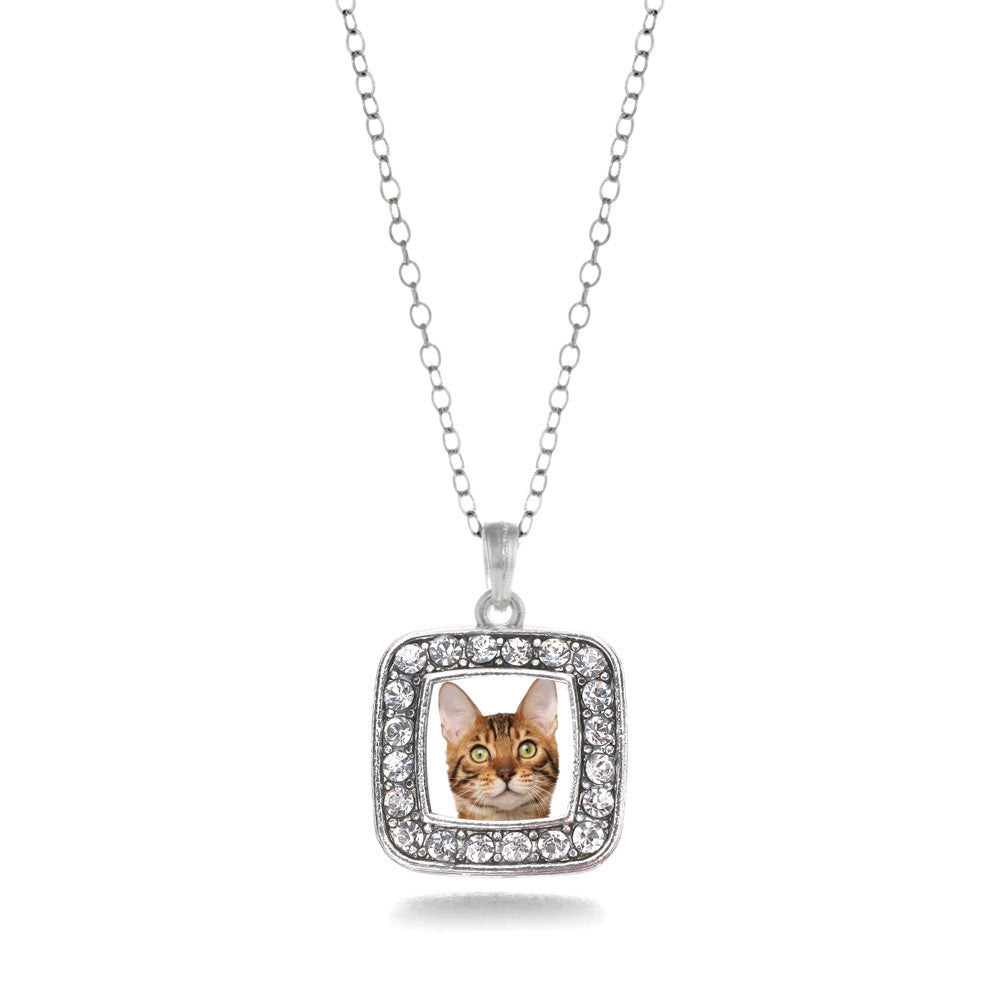 Bengal Cat Square Charm