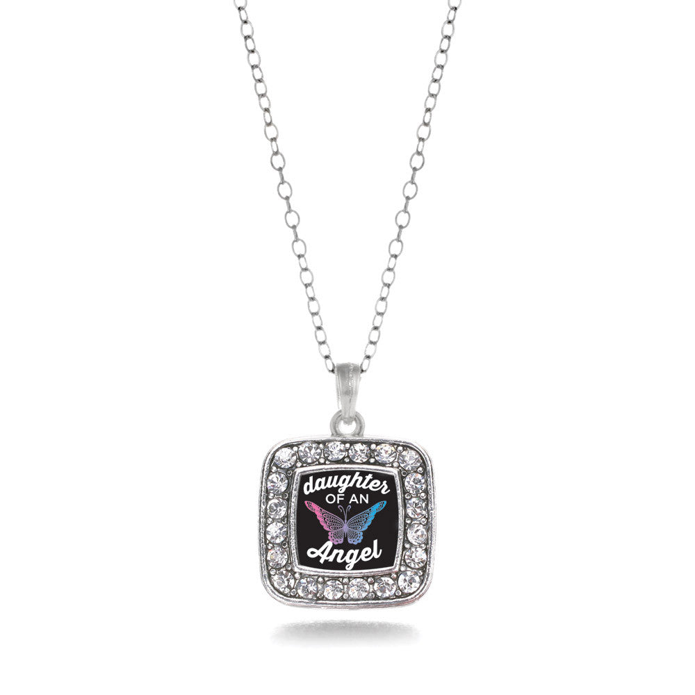 Daughter Of An Angel Square Charm