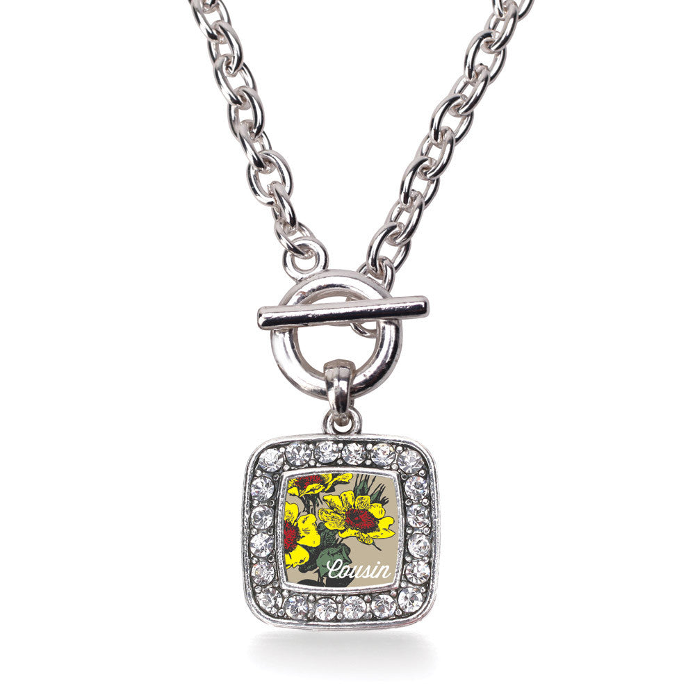 Cousin Coreopsis Flower Square Charm