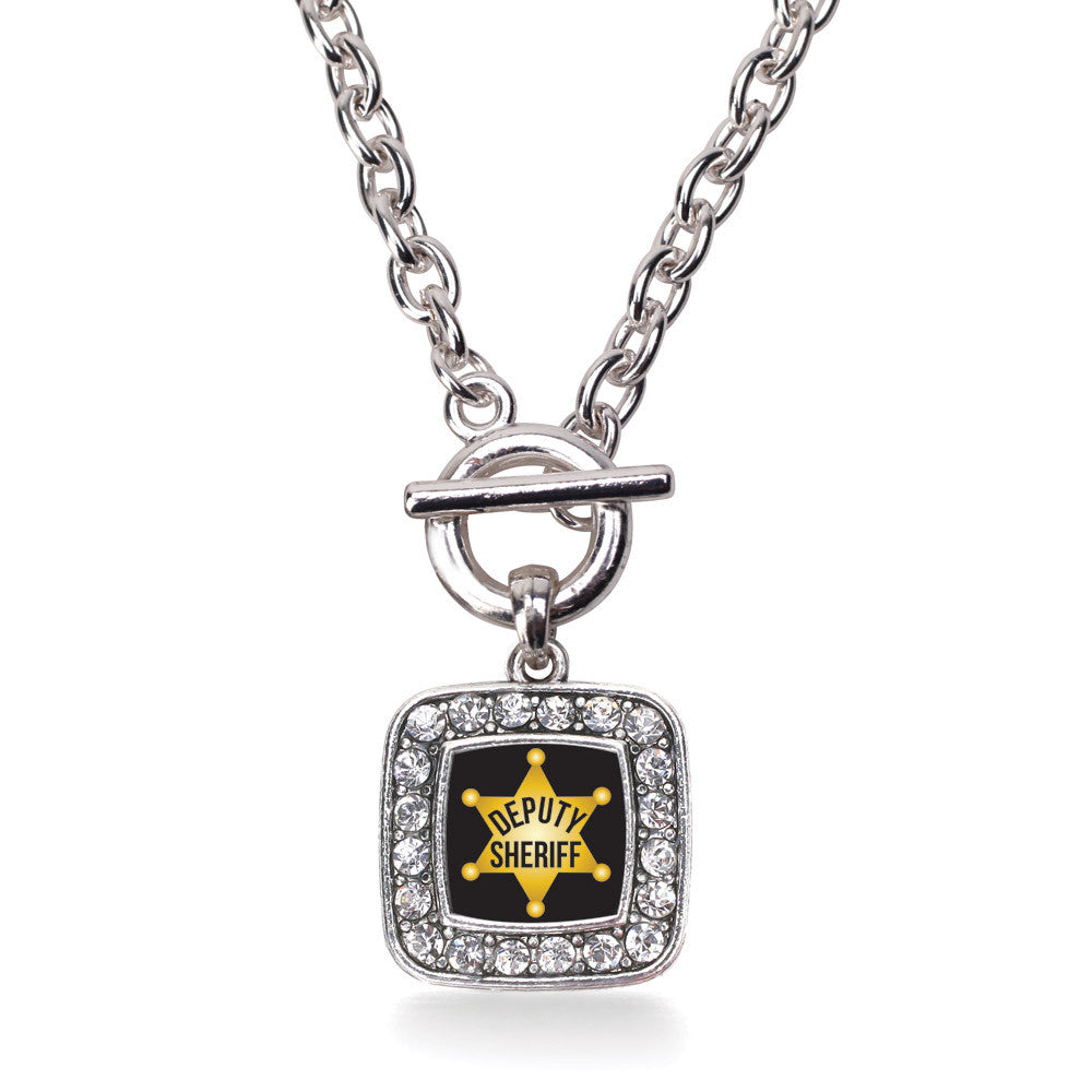 Deputy Sheriff Square Charm