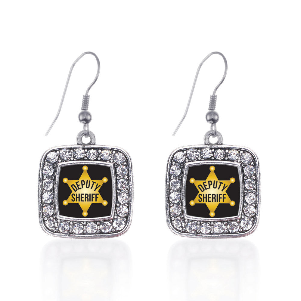 Deputy Sheriff Square Charm