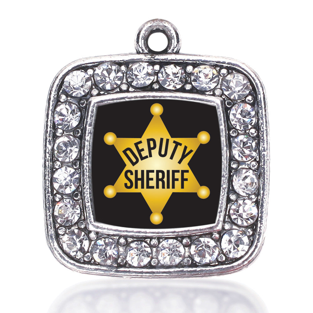 Deputy Sheriff Square Charm