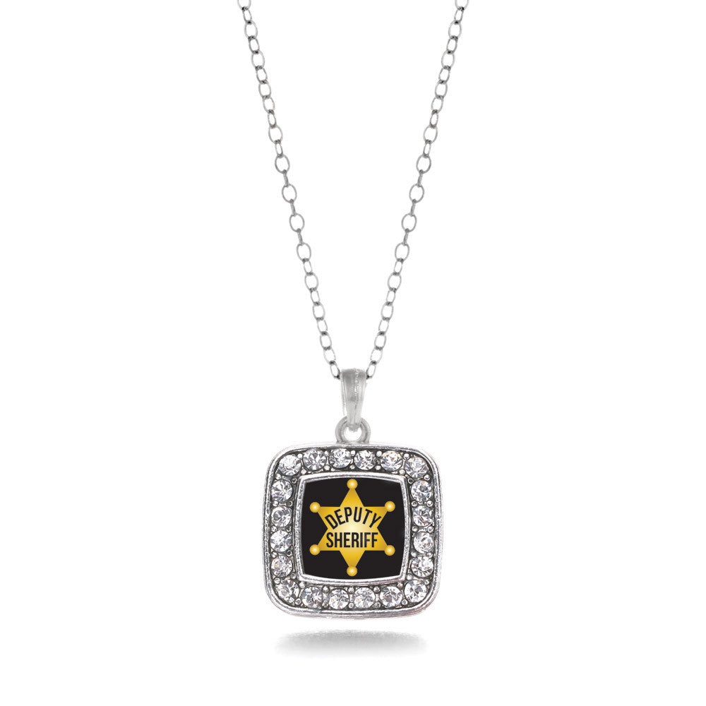 Deputy Sheriff Square Charm