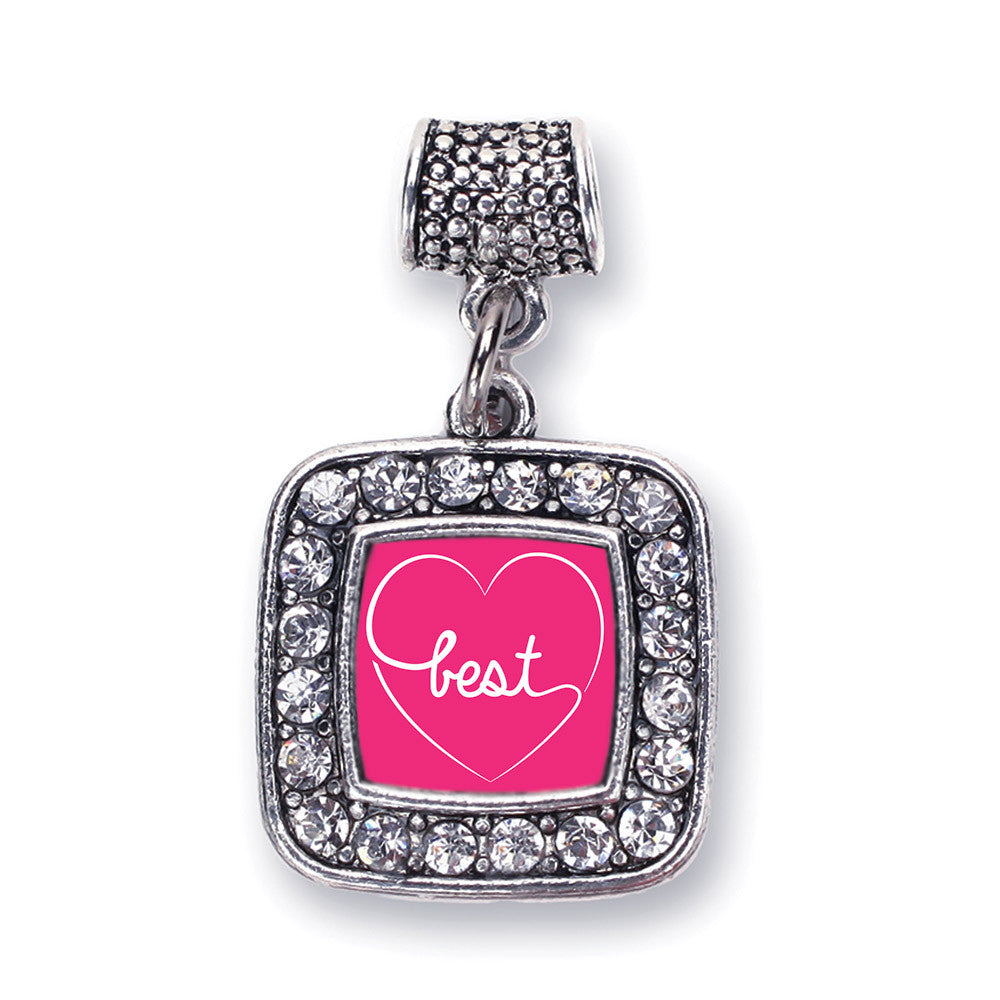 BEST Bitches Square Charm