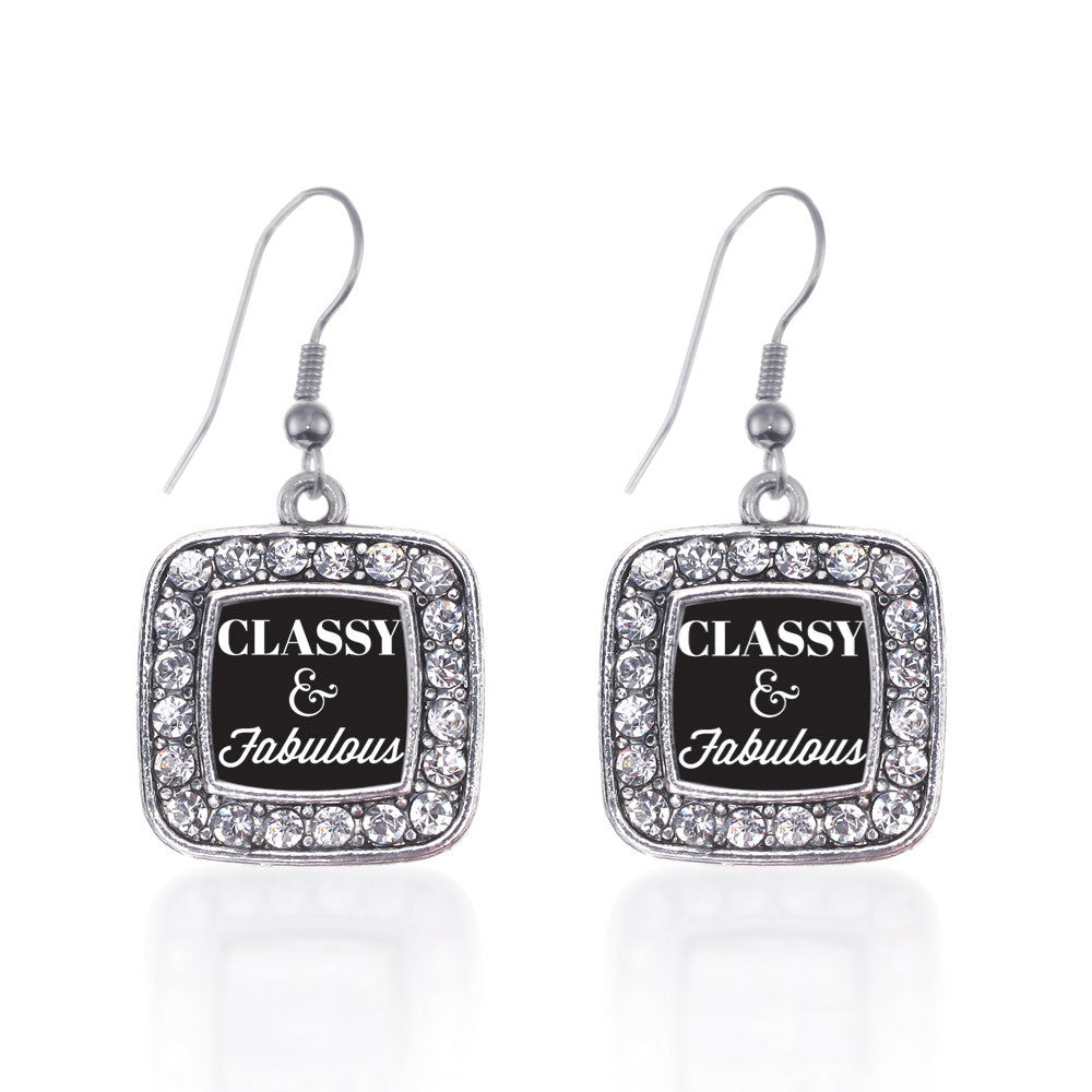 Classy And Fabulous  Square Charm