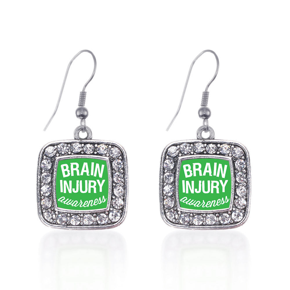 Brain Injury Awareness  Square Charm