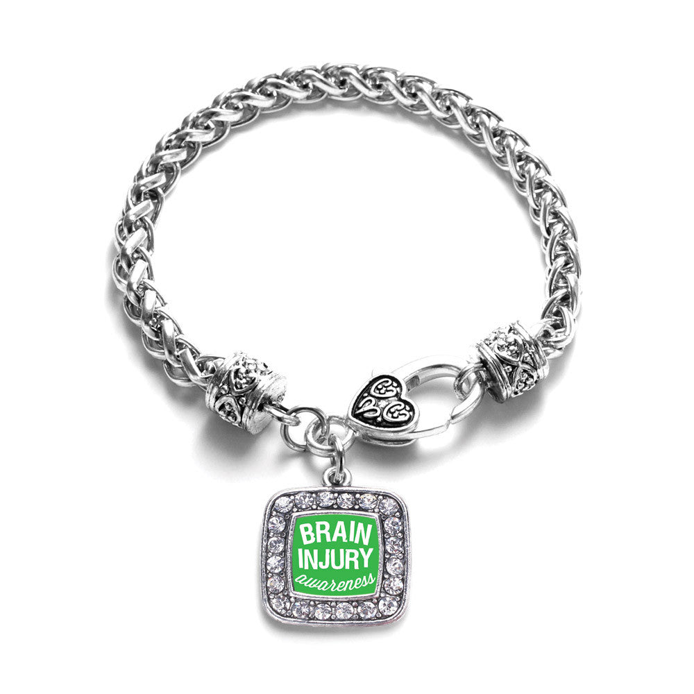 Brain Injury Awareness  Square Charm