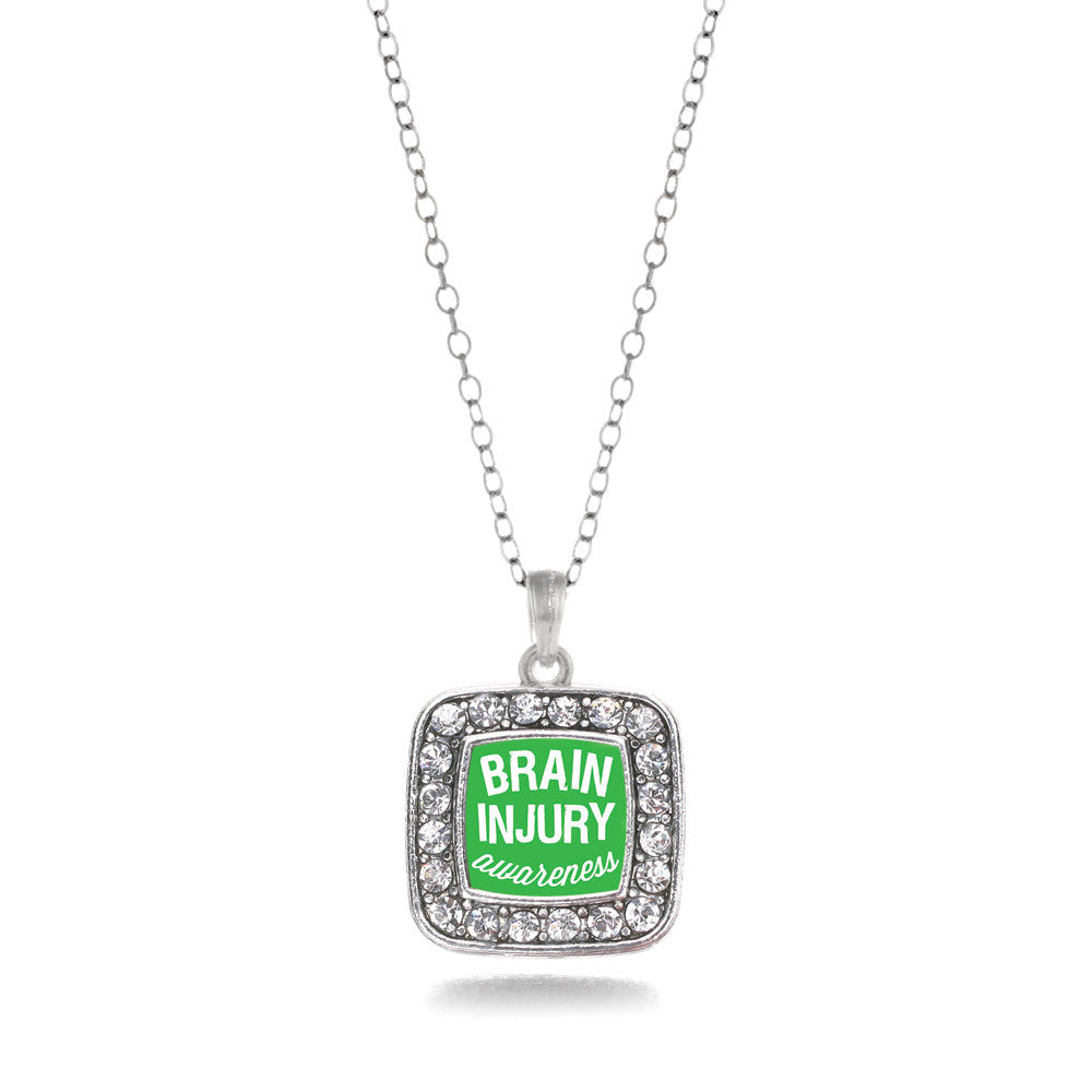 Brain Injury Awareness  Square Charm