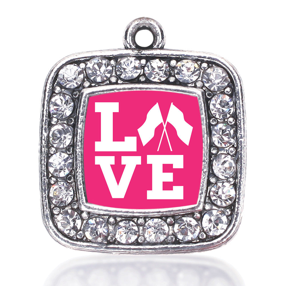 Color Guard Love Square Charm