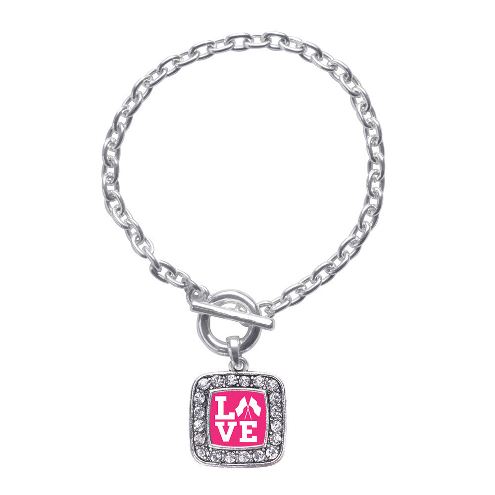 Color Guard Love Square Charm