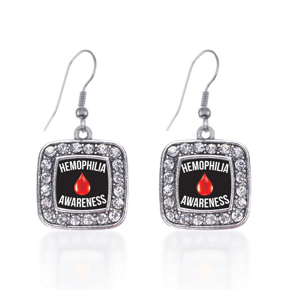 Hemophilia Awareness Square Charm