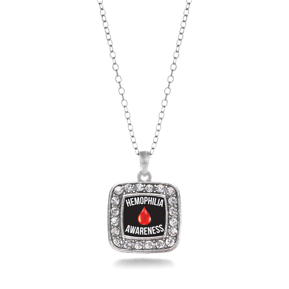 Hemophilia Awareness Square Charm