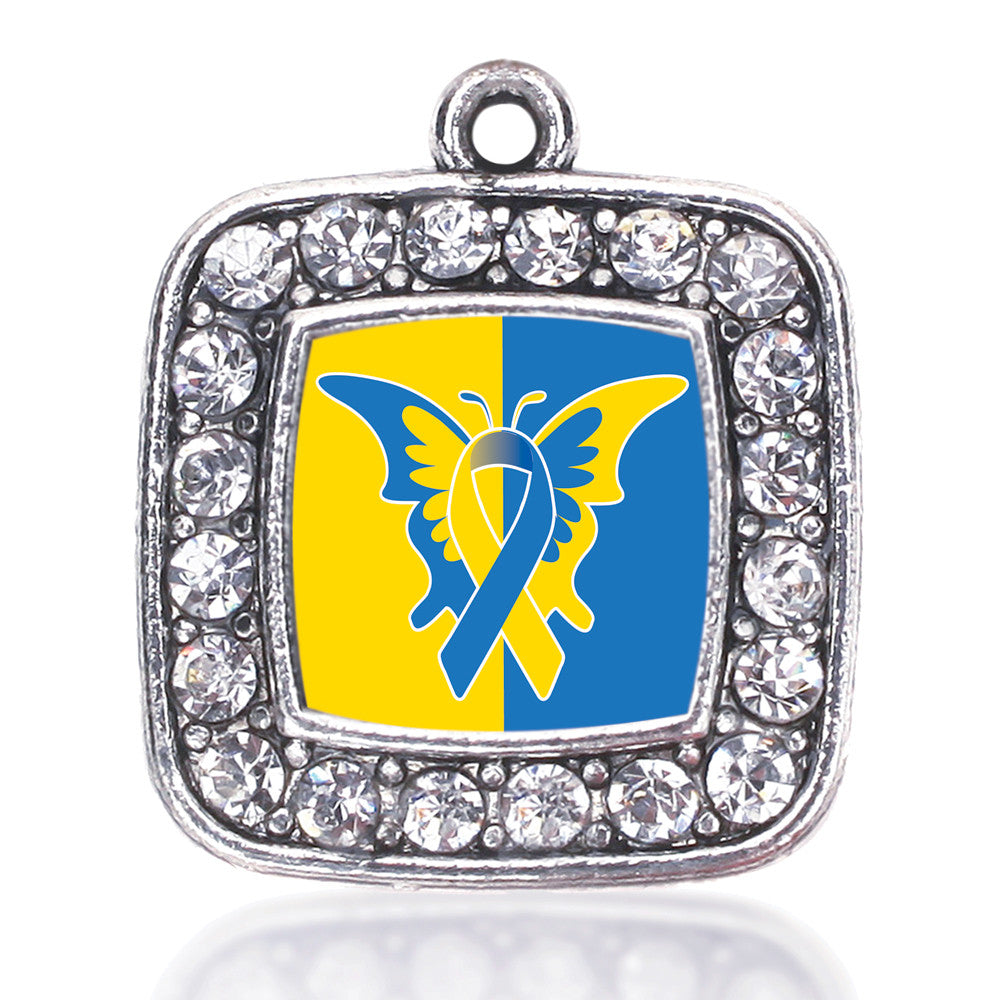 Down Syndrome Awareness Square Charm