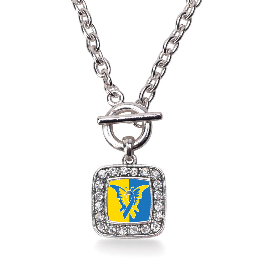 Down Syndrome Awareness Square Charm
