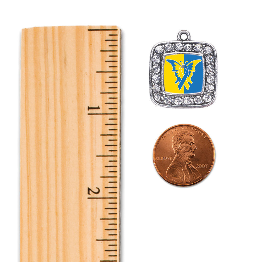 Down Syndrome Awareness Square Charm