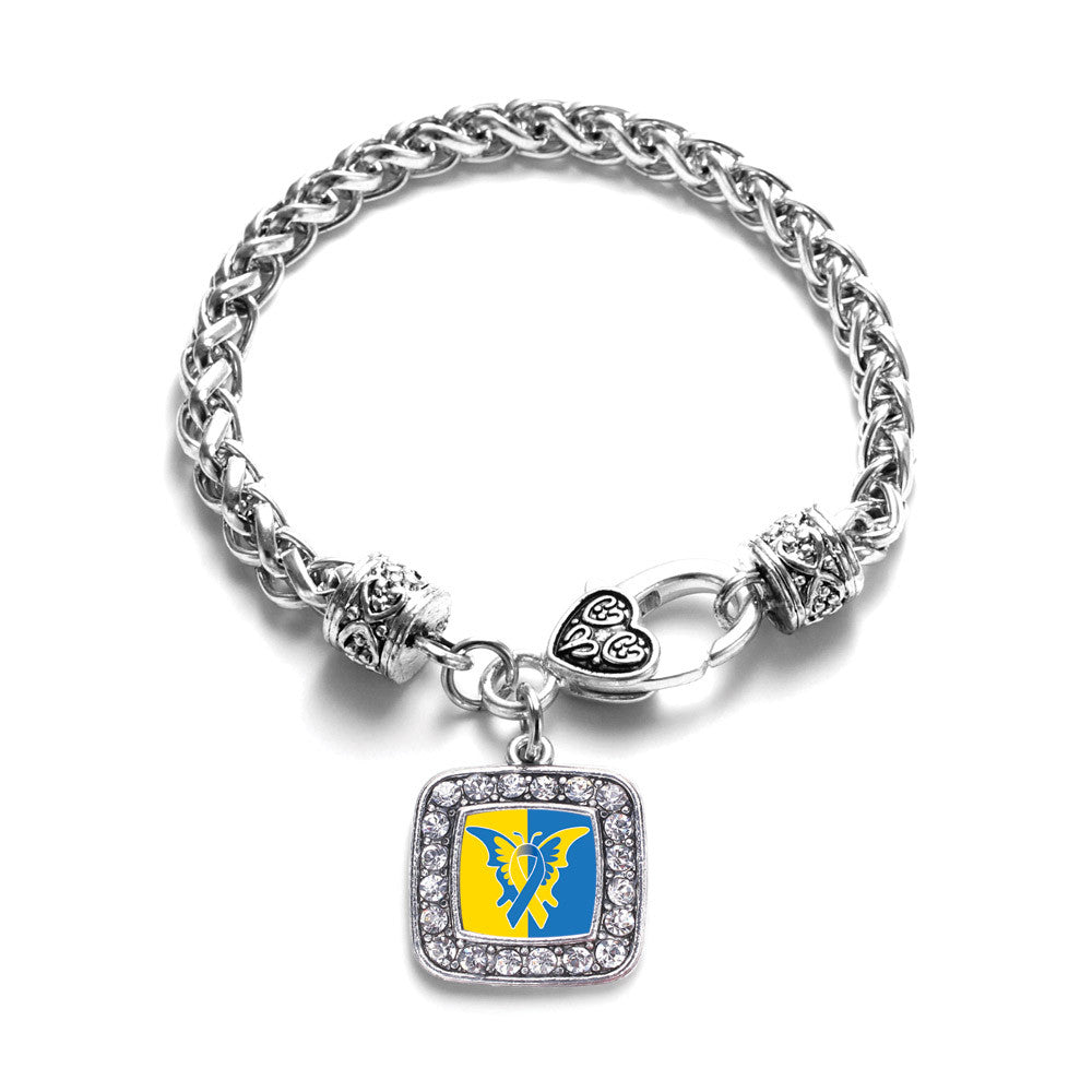 Down Syndrome Awareness Square Charm