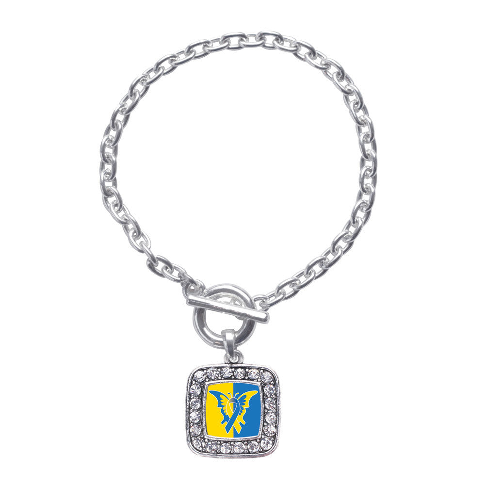 Down Syndrome Awareness Square Charm
