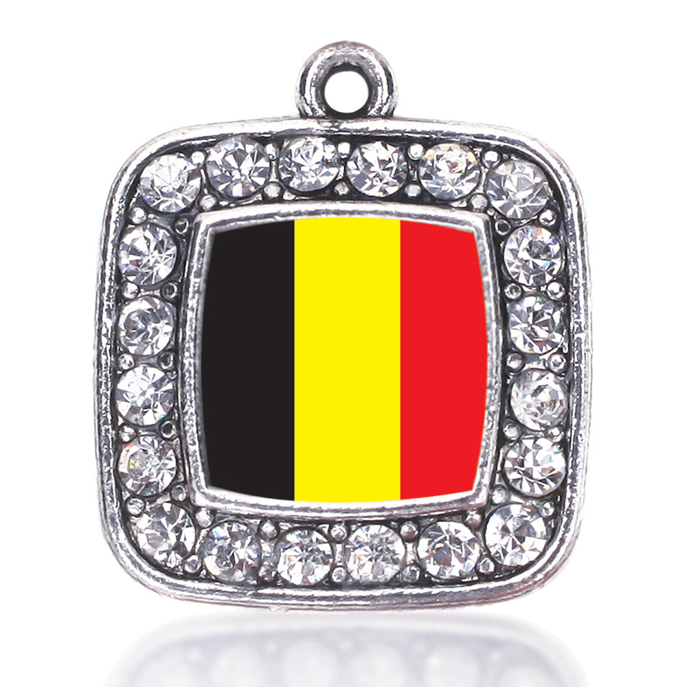 Belgium Flag Square Charm