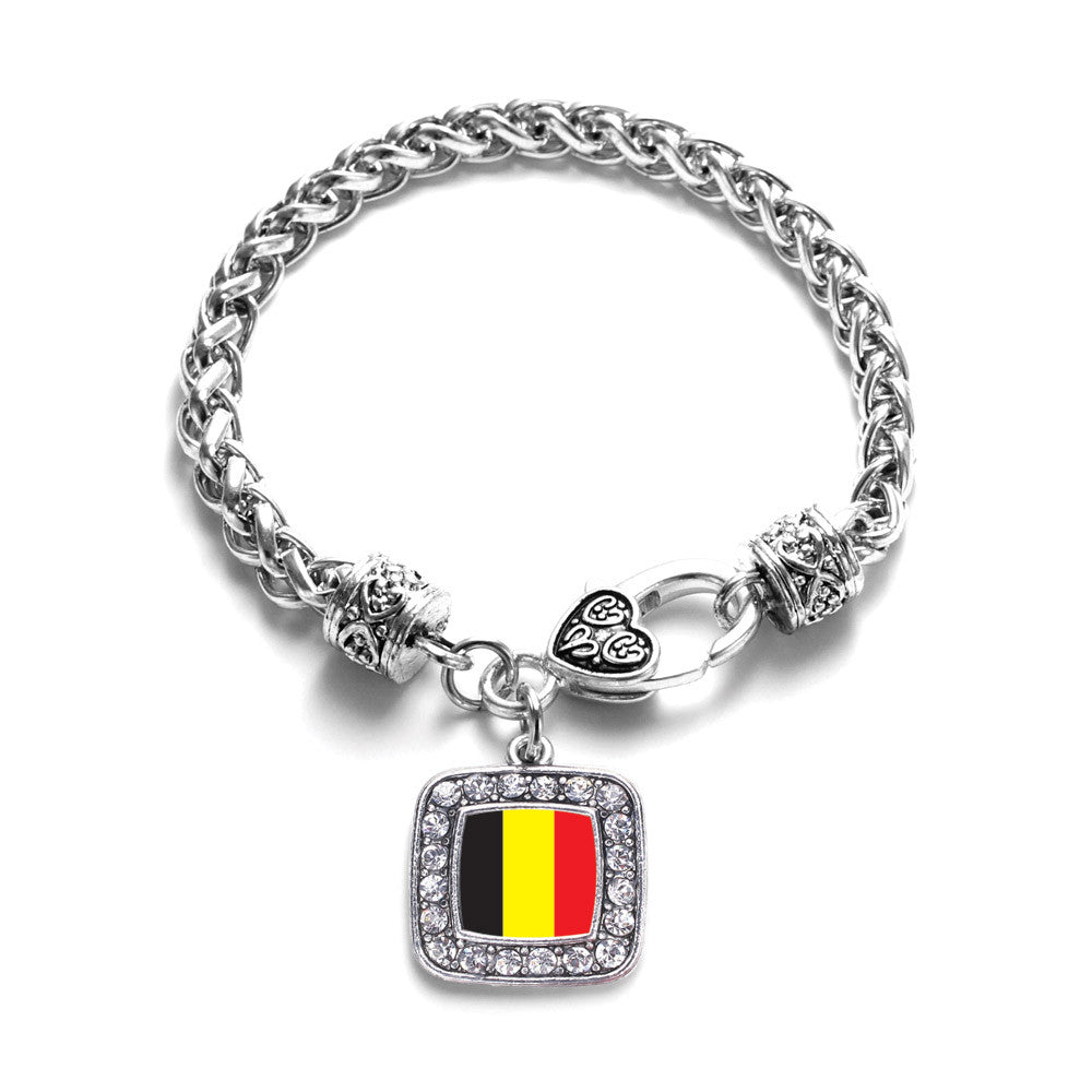 Belgium Flag Square Charm